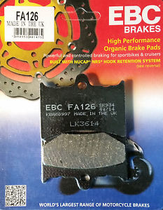EBC Brakes Double-H Sintered Superbike Brake Pads Front - FA126R EBC Brakes Double-H Sintered Superbike Brake Pads Front - FA126R